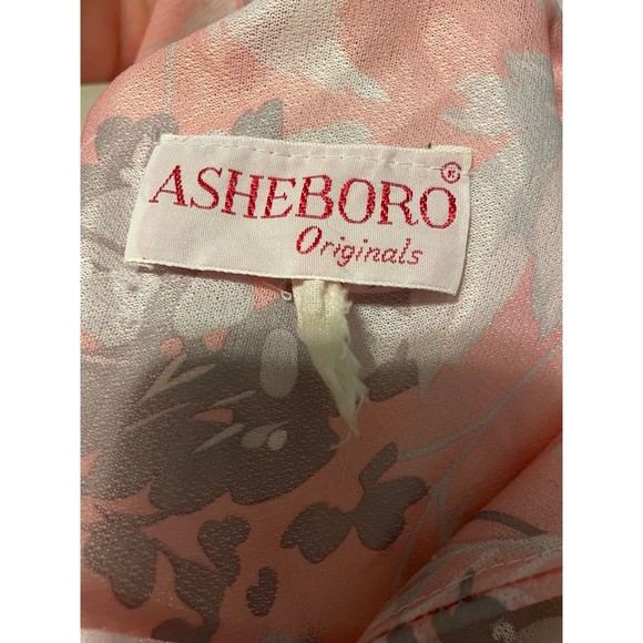 Vintage Women’s Ashboro Originals Pink Floral Easter Dress - Picture 6 of 8